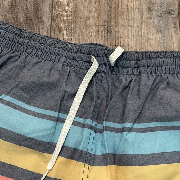 Chubbies The Retro Sets 5.5” Classic Swim Trunks Striped Stretch Small - Picture 11 of 14